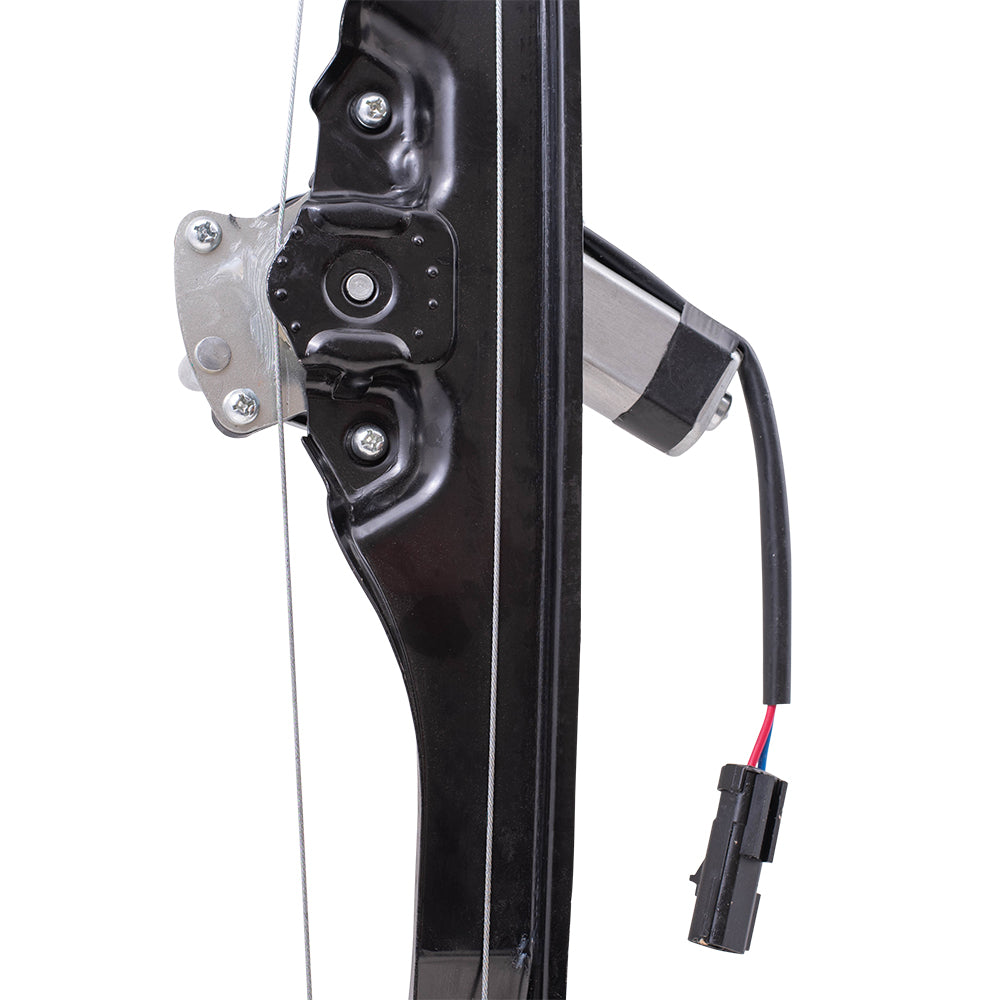 Brock Replacement Rear Driver Side Power Window Regulator with Motor Compatible with 2013-2016 Acadia/ 2017 Acadia Limited/ 2013-2017 Traverse/ 2013-2017 Enclave