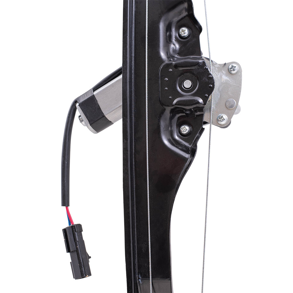 Brock Replacement Rear Passenger Side Power Window Regulator with Motor Compatible with 2013-2016 Acadia/ 2017 Acadia Limited/ 2013-2017 Traverse/ 2013-2017 Enclave
