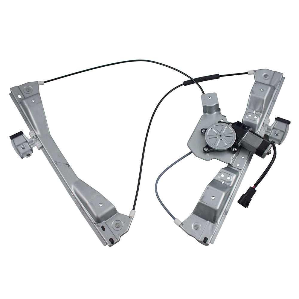 Brock Replacement Driver Front Power Window Regulator with Lift Motor Assembly Compatible with 05-10 Cobalt G5 Coupe 25852206