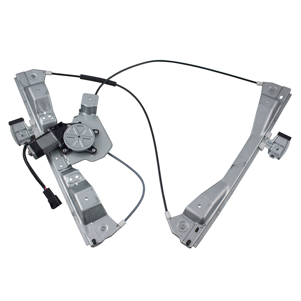 Brock Replacement Passenger Front Power Window Regulator with Lift Motor Assembly Compatible with 05-10 Cobalt G5 Coupe 25852207