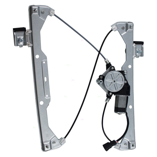 Brock Replacement Driver Front Power Window Regulator with Lift Motor Assembly Compatible with 2006-2011 HHR 22714332