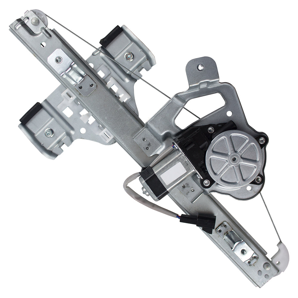 Brock Replacement Driver Rear Power Window Regulator with Lift Motor Assembly Compatible with 2006-2010 H3 & H3T 25964205