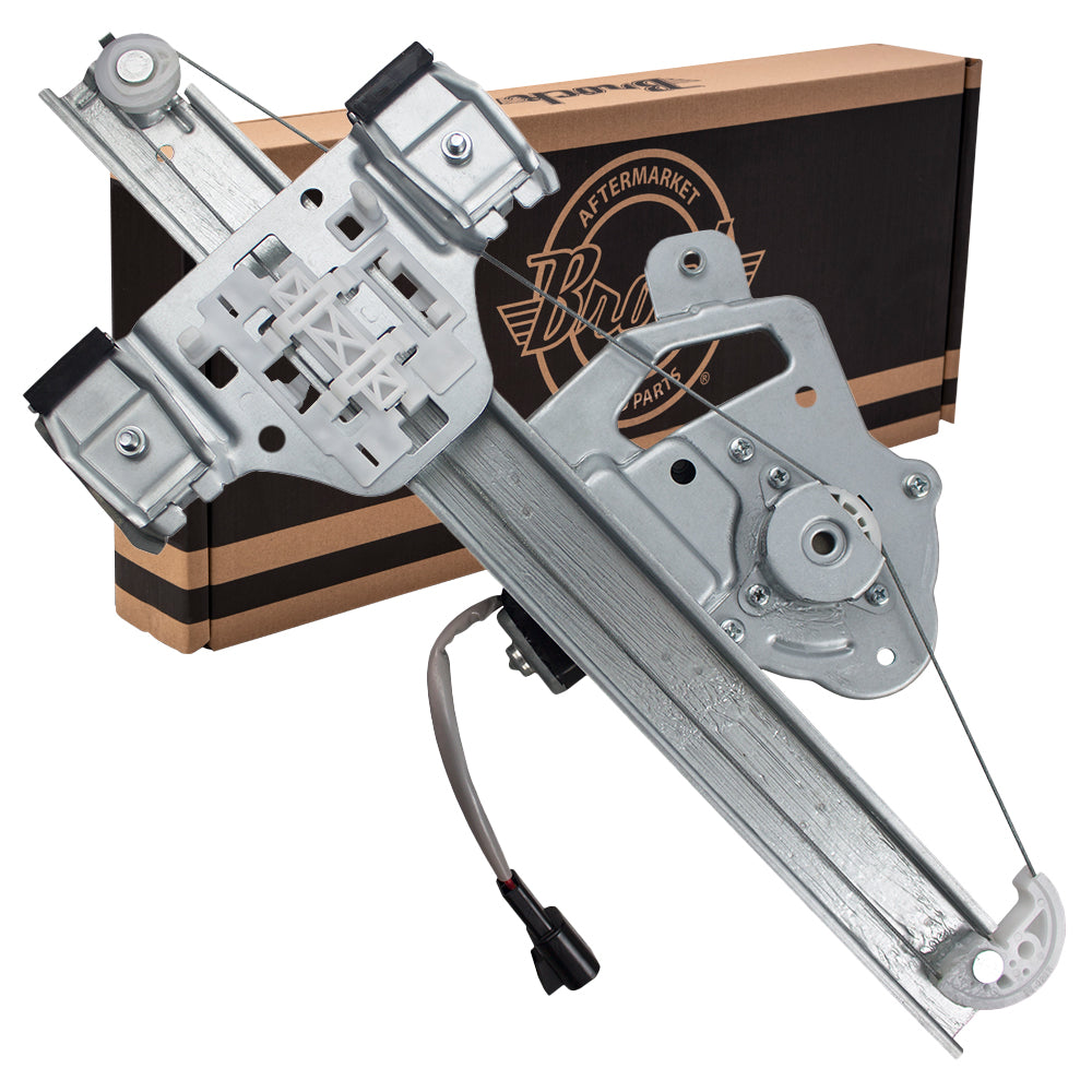 Power Window Regulator fits 06-10 Hummer H3 09-10 H3T Passenger Rear Lift Motor