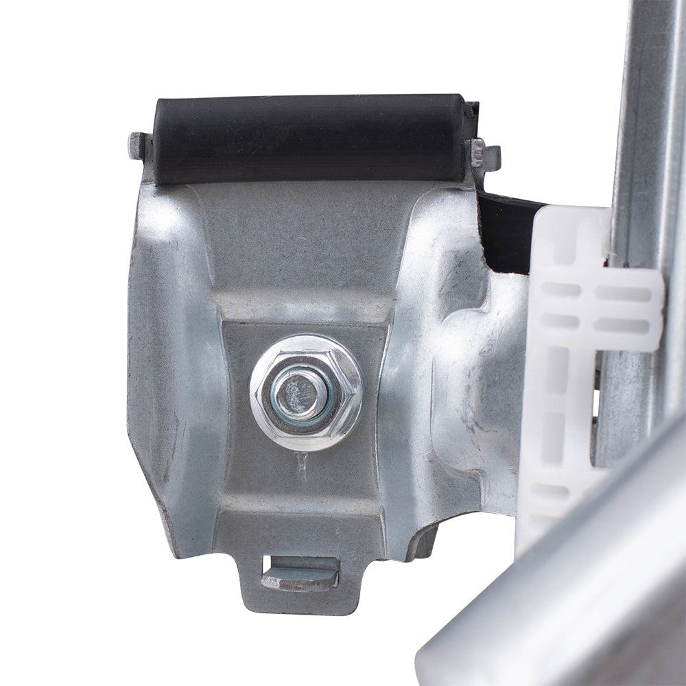 Brock Aftermarket Replacement Front Driver Left Passenger Right Power Window Regulator Set with Motor Compatible with 2010-2015 Cadillac SRX