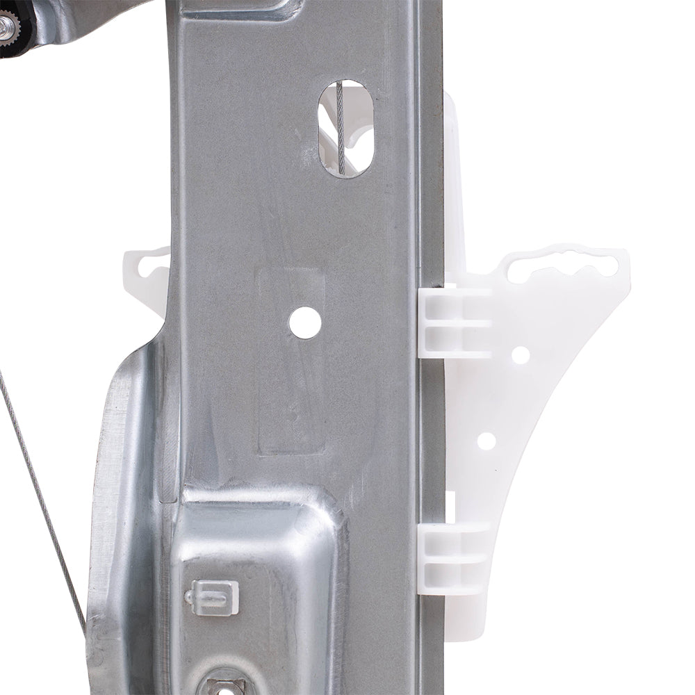 Brock Aftermarket Replacement Rear Passenger Right Power Window Regulator with Motor Compatible with 2012-2013 Buick Verano