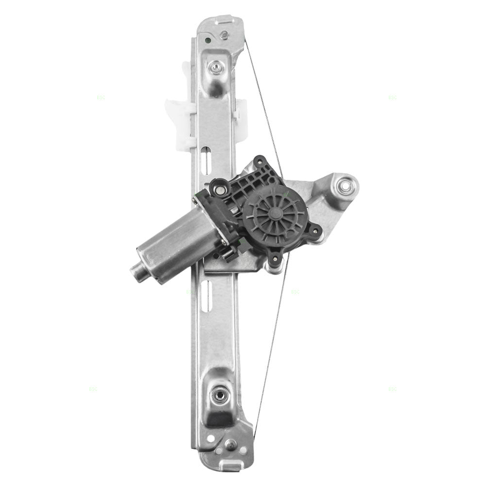 Brock Replacement Driver Rear Power Window Regulator with Lift Motor Assembly Compatible with 2004-2005 Malibu & Malibu Maxx 15270573