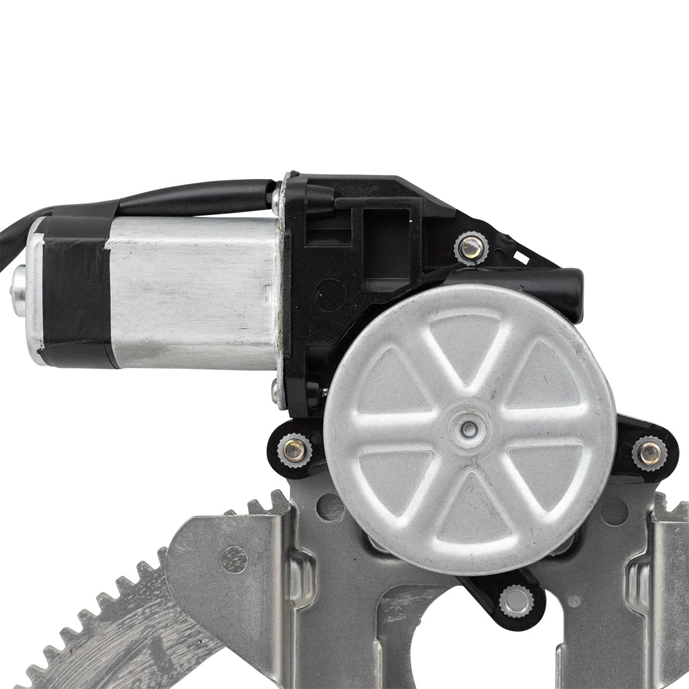 Brock Replacement Set Front Power Window Regulators with Lift Motors Compatible with 88-02 C/K Pickup Truck 22071949 22071948