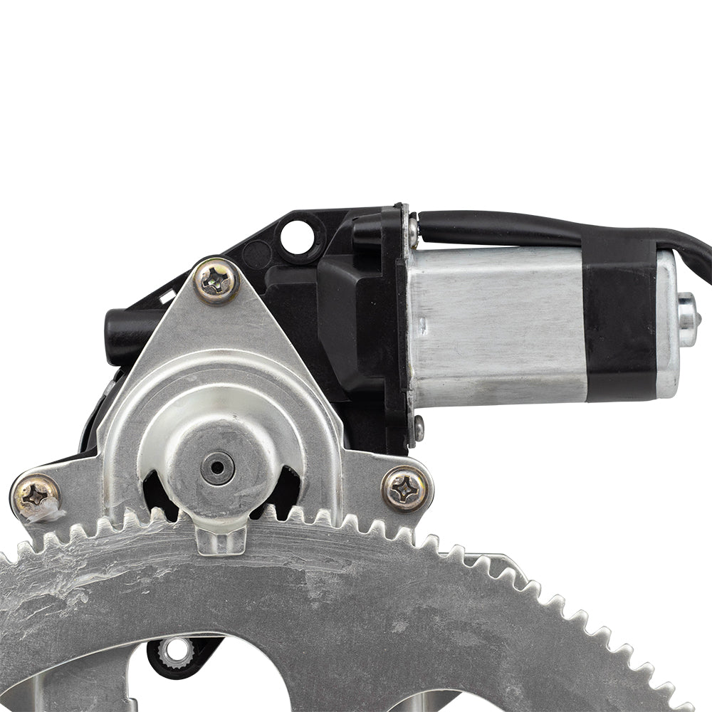 Brock Replacement Set Front Power Window Regulators with Lift Motors Compatible with 88-02 C/K Pickup Truck 22071949 22071948