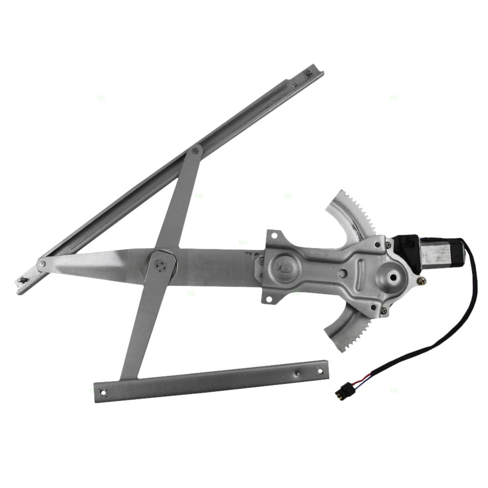 Brock Replacement Driver Front Power Window Regulator with Lift Motor Assembly Compatible with 92-97 Skylark Achieva Grand Am Coupe 16636617