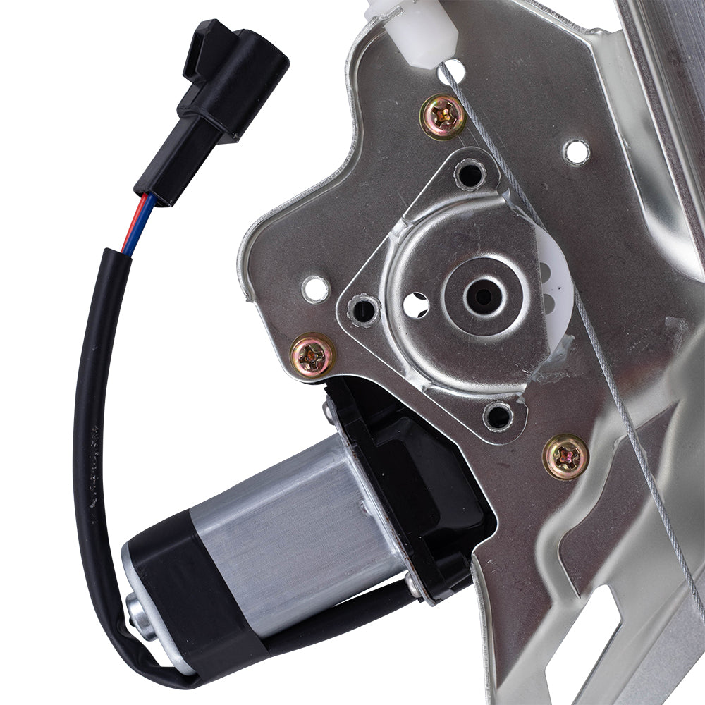 Brock Replacement Driver Front Power Window Regulator with Lift Motor Assembly Compatible with 2000-2005 Lesabre 15231241