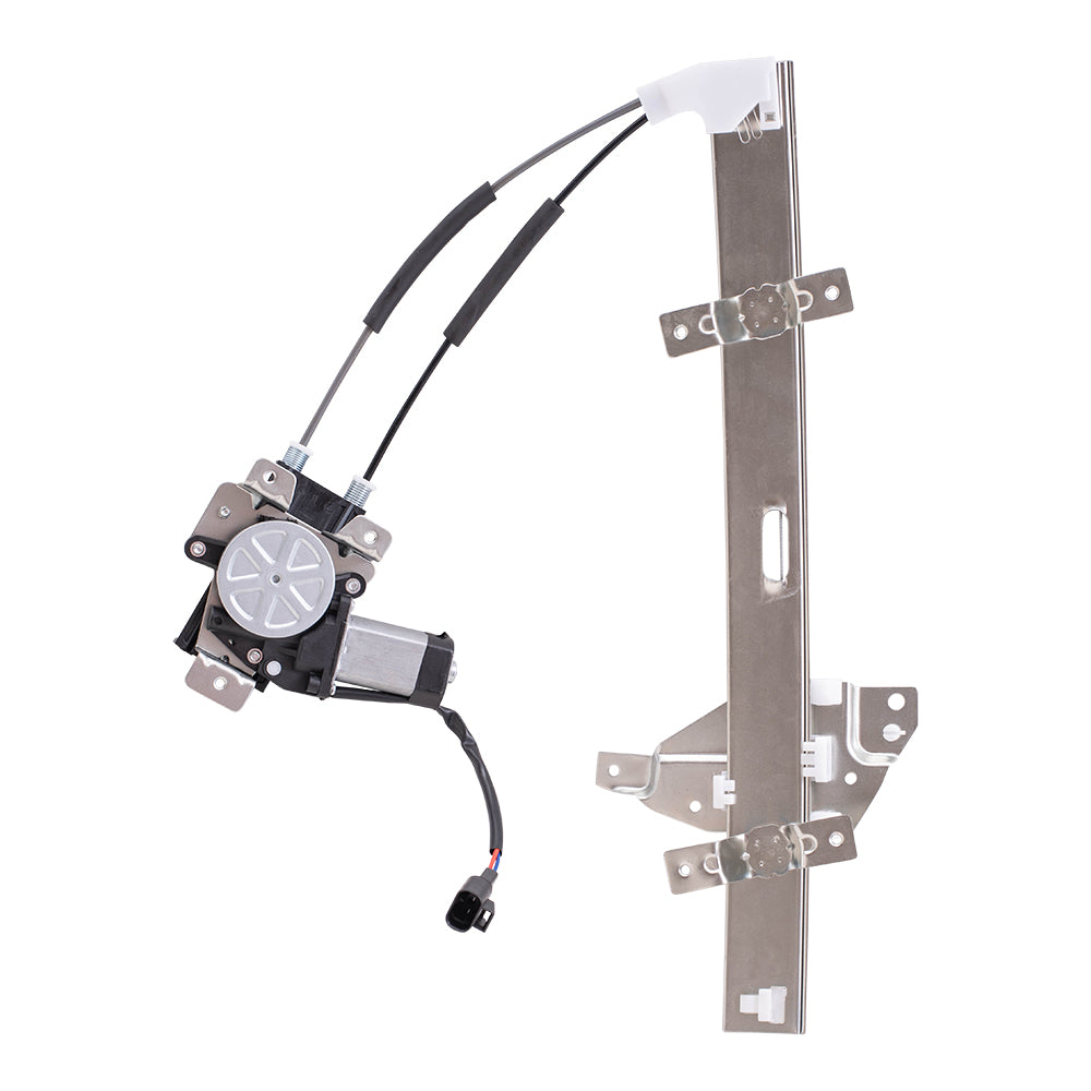 Brock Replacement Passenger Front Power Window Regulator with Lift Motor Assembly Compatible with 1997-2003 Grand Prix Sedan 10315137