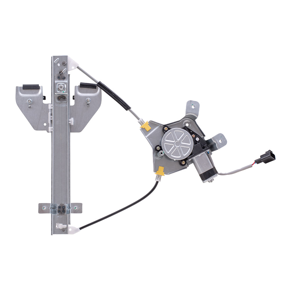 Brock Replacement Driver Rear Power Window Regulator with Lift Motor Assembly Compatible with 2007-2014 Tahoe Escalade Yukon & Yukon Denali 25885882