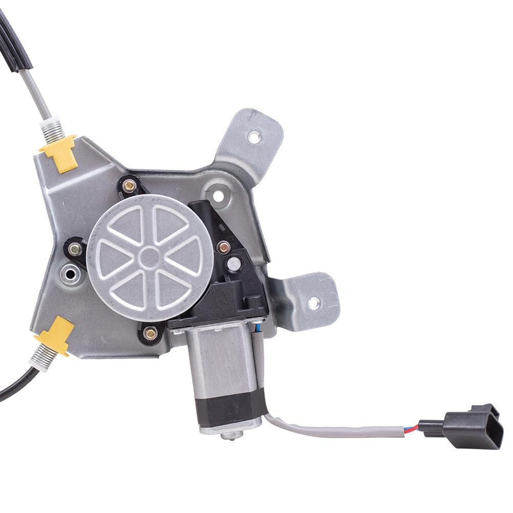 Brock Replacement Driver Rear Power Window Regulator with Lift Motor Assembly Compatible with 2007-2014 Tahoe Escalade Yukon & Yukon Denali 25885882