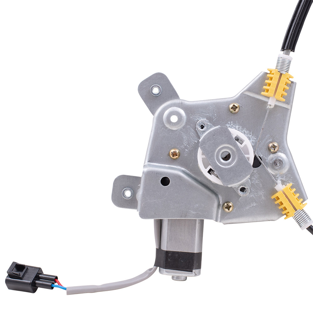 Brock Replacement Driver Rear Power Window Regulator with Lift Motor Assembly Compatible with 2007-2014 Tahoe Escalade Yukon & Yukon Denali 25885882