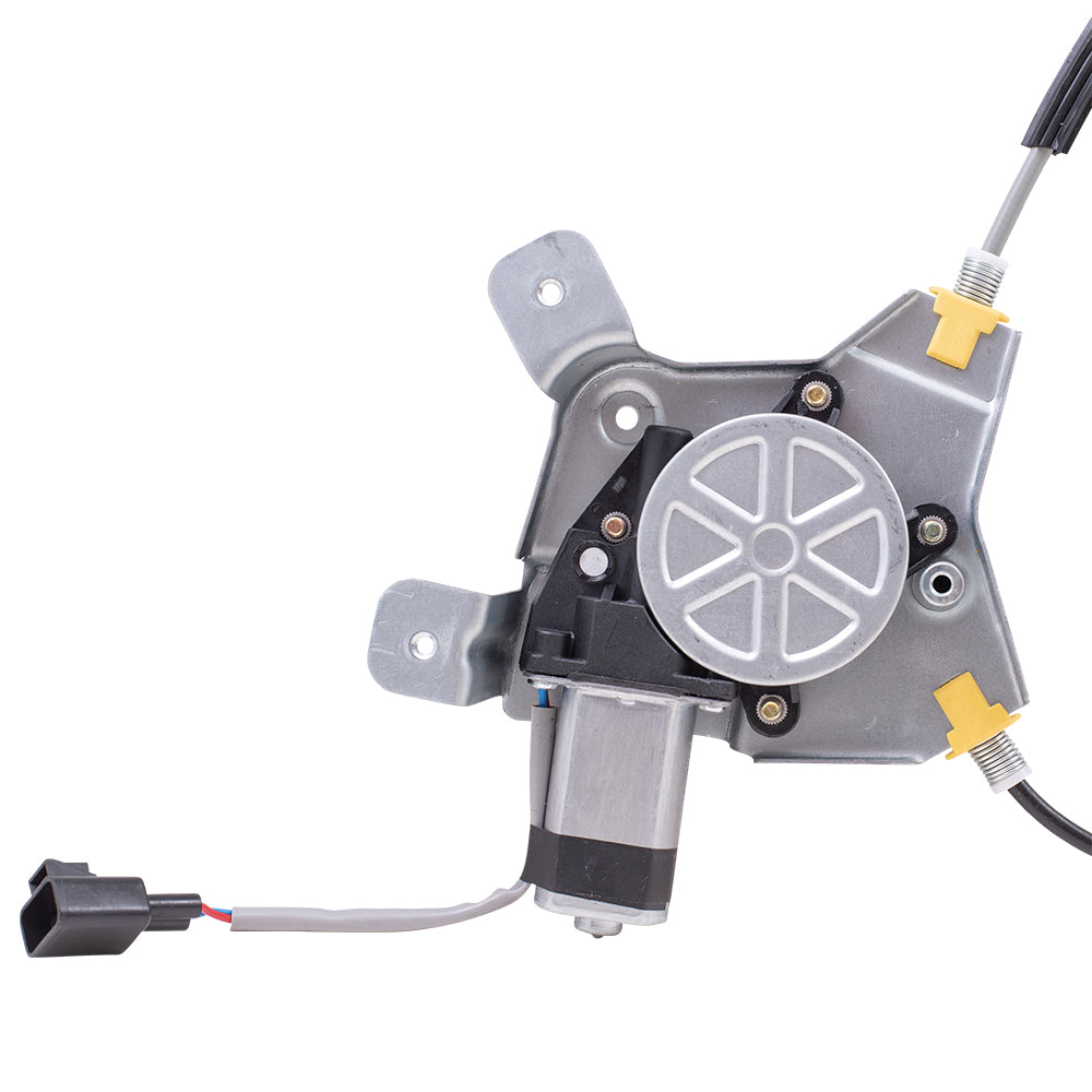 Brock Replacement Passenger Rear Power Window Regulator with Lift Motor Assembly Compatible with 2007-2014 Tahoe Escalade Yukon & Yukon Denali 25885883