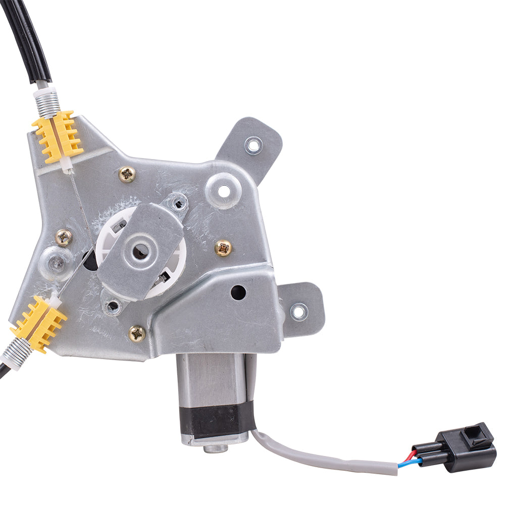 Brock Replacement Passenger Rear Power Window Regulator with Lift Motor Assembly Compatible with 2007-2014 Tahoe Escalade Yukon & Yukon Denali 25885883