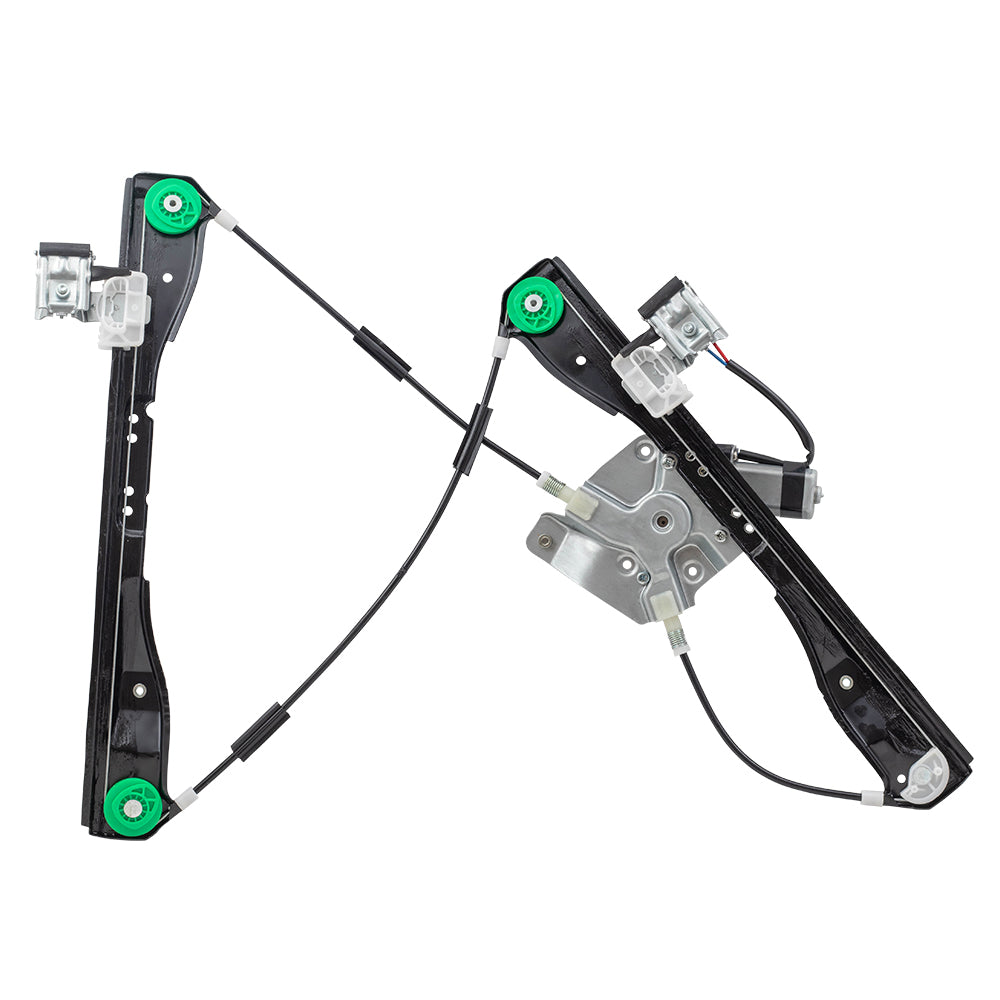Brock Replacement Passenger Front Power Window Regulator with Lift Motor Assembly Compatible with 2008-2012 Malibu 25943967
