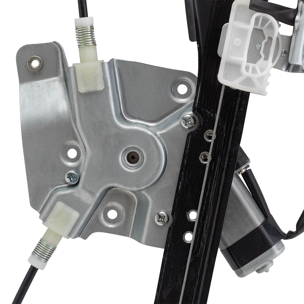 Brock Replacement Passenger Front Power Window Regulator with Lift Motor Assembly Compatible with 2008-2012 Malibu 25943967
