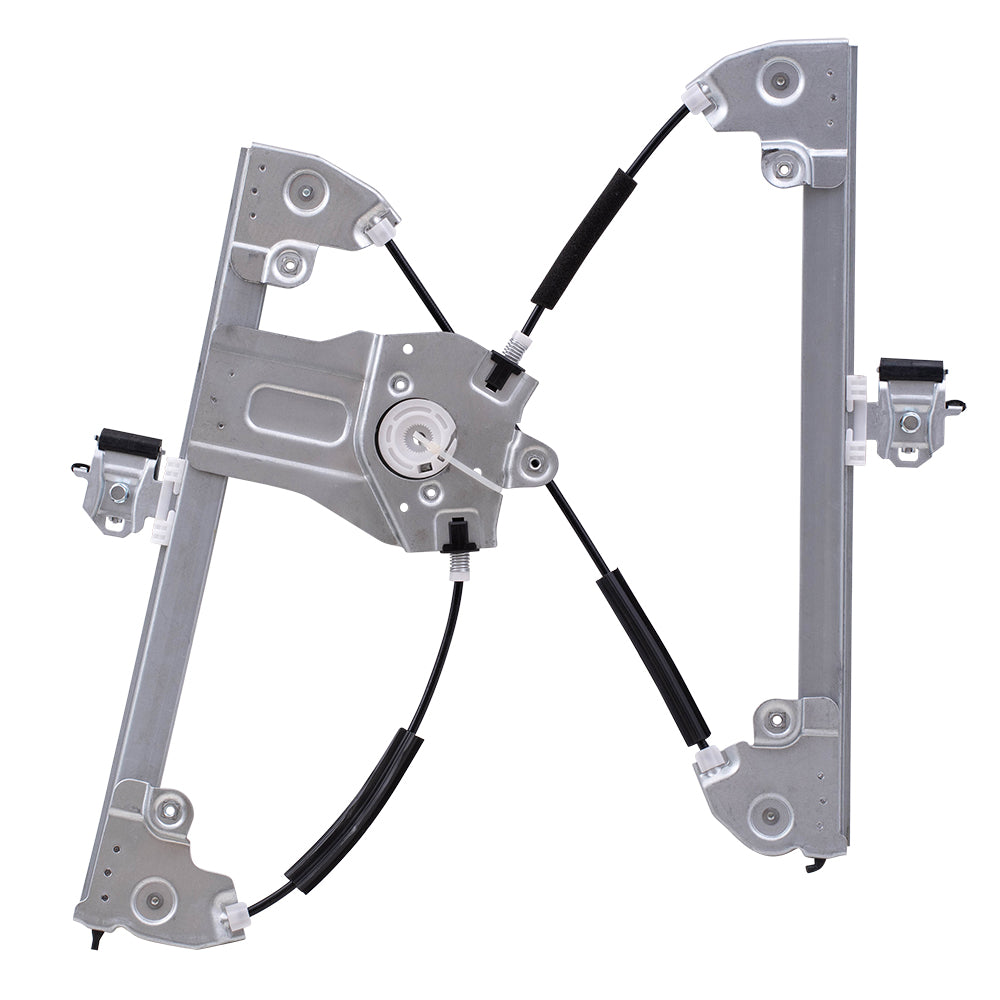 Brock Replacement Driver and Passenger Set Front Power Window Regulators Without Motors Compatible with 2011-2015 Cruze 2016 Cruze Limited