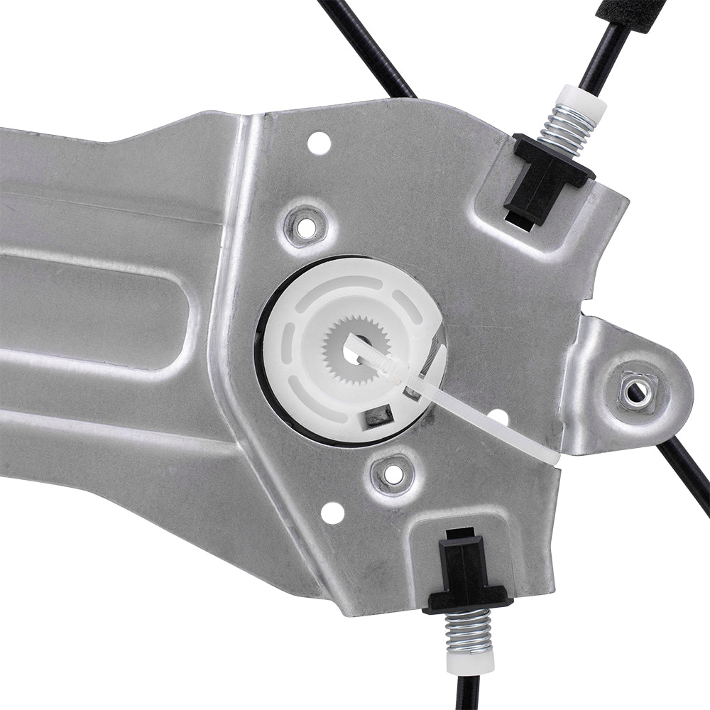 Brock Replacement Driver and Passenger Set Front Power Window Regulators Without Motors Compatible with 2011-2015 Cruze 2016 Cruze Limited