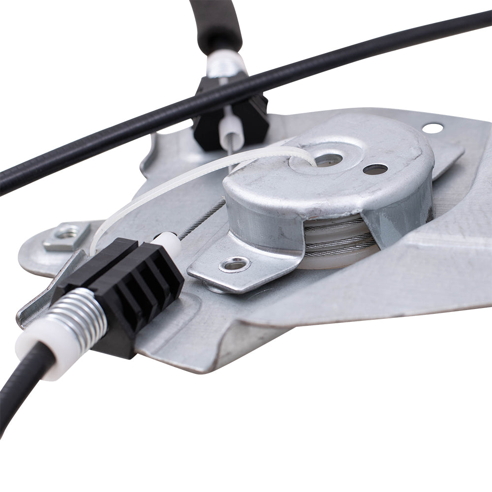 Brock Replacement Driver and Passenger Set Front Power Window Regulators Without Motors Compatible with 2011-2015 Cruze 2016 Cruze Limited