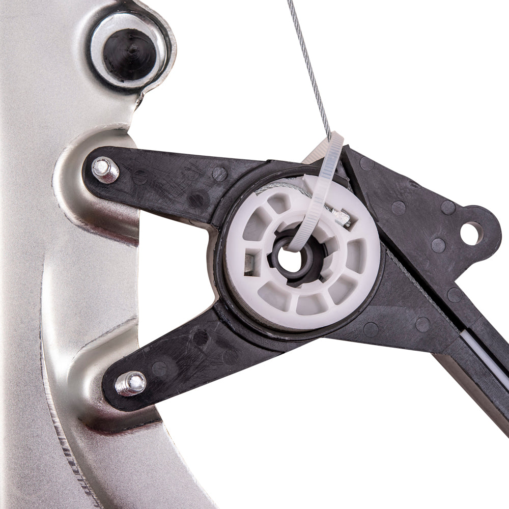 Brock Replacement Passenger Front Power Window Regulator without Motor Compatible with 1999-2007 Silverado Sierra Classic Pickup Truck