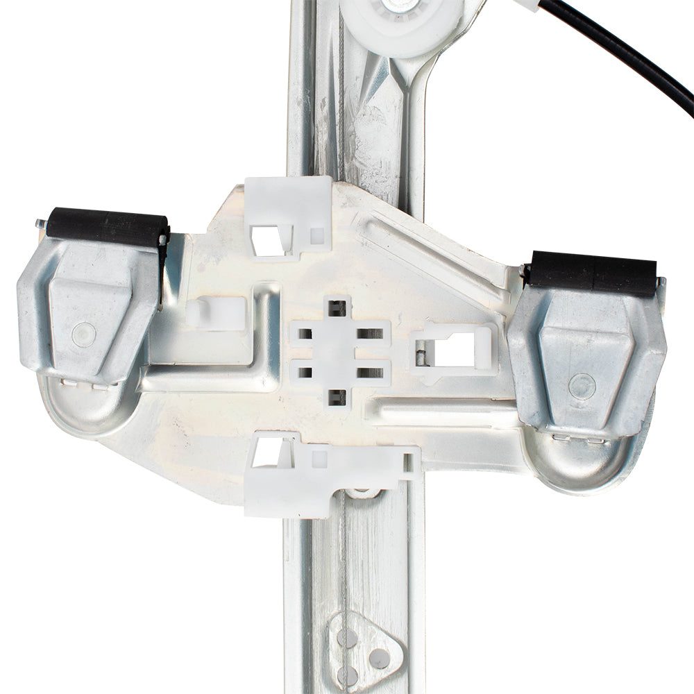 Brock Replacement Passenger Rear Power Window Regulator Without Motor Compatible with 2000-2005 DeVille 19244837