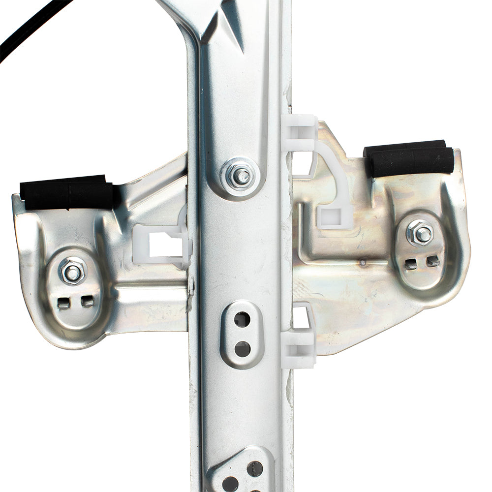 Brock Replacement Passenger Rear Power Window Regulator Without Motor Compatible with 2000-2005 DeVille 19244837