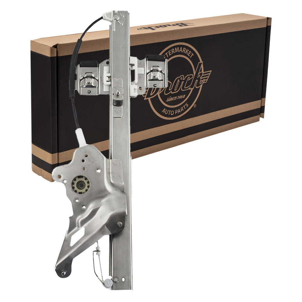 Brock Replacement Passenger Front Power Window Regulator Without Motor Compatible with 2000-2005 Lesabre 15231240