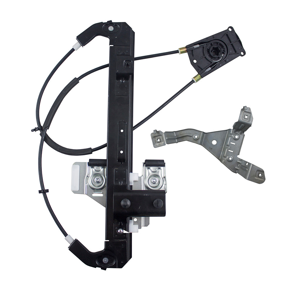 Brock Replacement Driver Rear Power Window Regulator without Motor Compatible with 00-06 Tahoe Yukon & Yukon Denali Escalade 19260050
