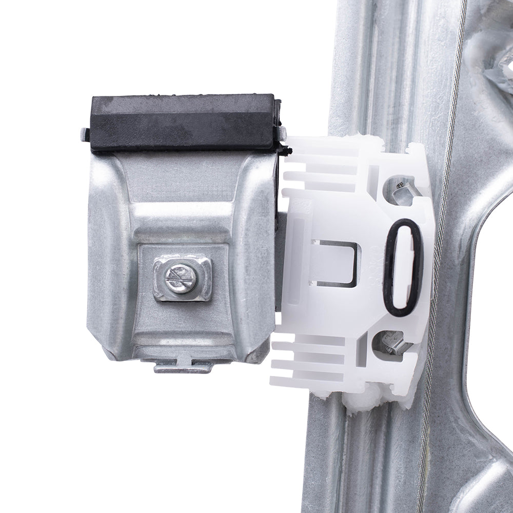 Brock Replacement Driver Front Manual Window Regulator Compatible with 1999-2007 Silverado Sierrra 2000-2006 Tahoe Yukon & XL Suburban