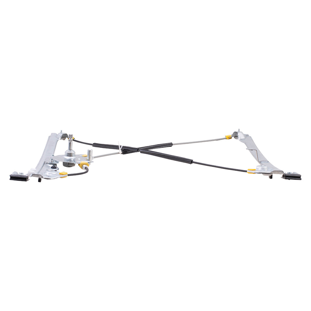 Brock Replacement Driver Front Manual Window Regulator Compatible with 1999-2007 Silverado Sierrra 2000-2006 Tahoe Yukon & XL Suburban