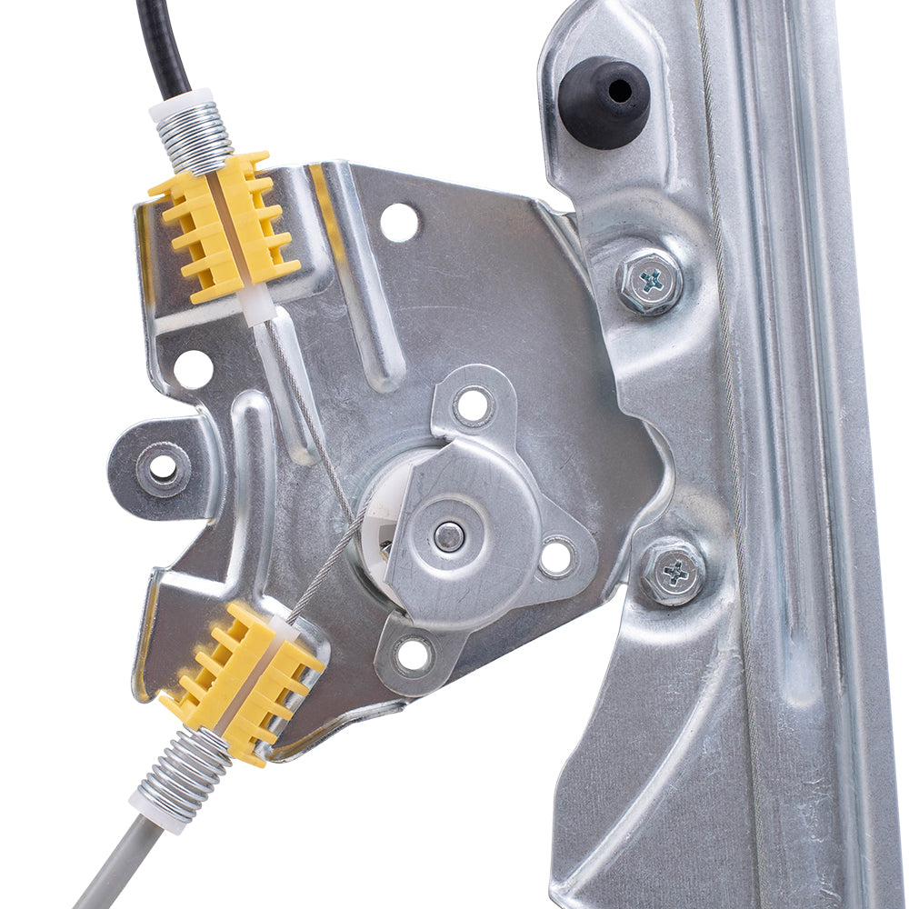 Brock Replacement Passenger Front Manual Window Regulator Compatible with 1999-2007 Silverado Sierrra 2000-2006 Tahoe Yukon & XL Suburban