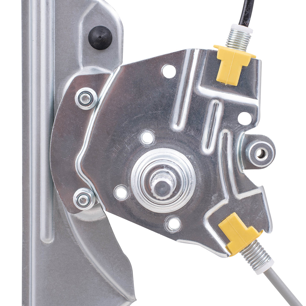 Brock Replacement Passenger Front Manual Window Regulator Compatible with 1999-2007 Silverado Sierrra 2000-2006 Tahoe Yukon & XL Suburban