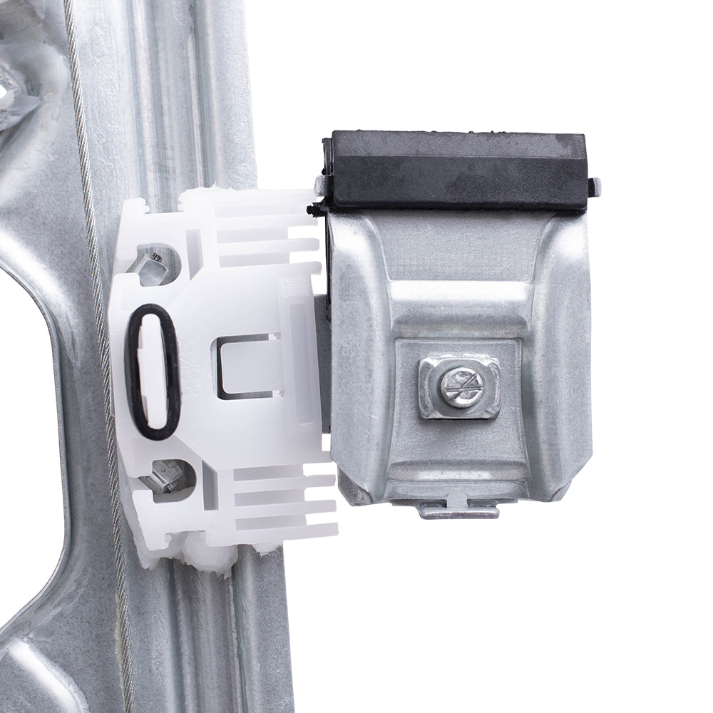 Brock Replacement Passenger Front Manual Window Regulator Compatible with 1999-2007 Silverado Sierrra 2000-2006 Tahoe Yukon & XL Suburban