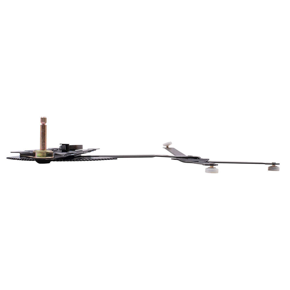 Brock Replacement Driver Front Manual Window Lift Regulator Assembly Compatible with 1977-1991 Blazer Jimmy Suburban C/K/R/V Pickup Truck 14027431
