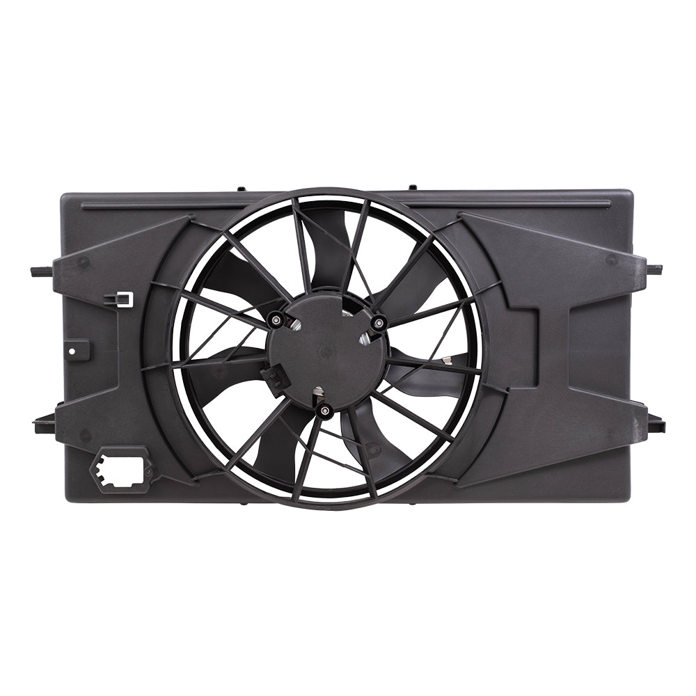 Brock Replacement Radiator Cooling Fan Assembly Compatible with 2005-2010 Cobalt 2007-2009 G5 2.2L 20824475