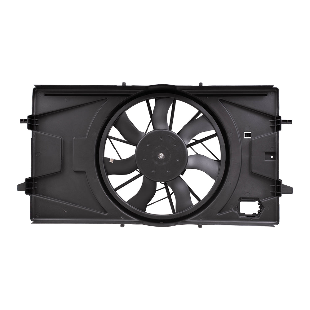 Brock Replacement Radiator Cooling Fan Assembly Compatible with 2005-2010 Cobalt 2007-2009 G5 2.2L 20824475