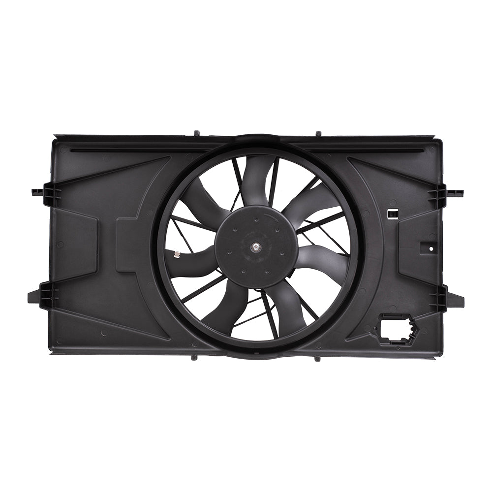 Brock Replacement Radiator Cooling Fan Assembly Compatible with 2005-2010 Cobalt 2007-2009 G5 2.2L 20824475