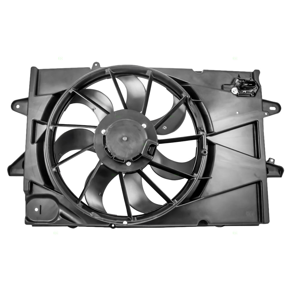 Radiator Fan Assembly fits 10-17 GMC Terrain/Denali Chevy Equinox 2.4L 25952813