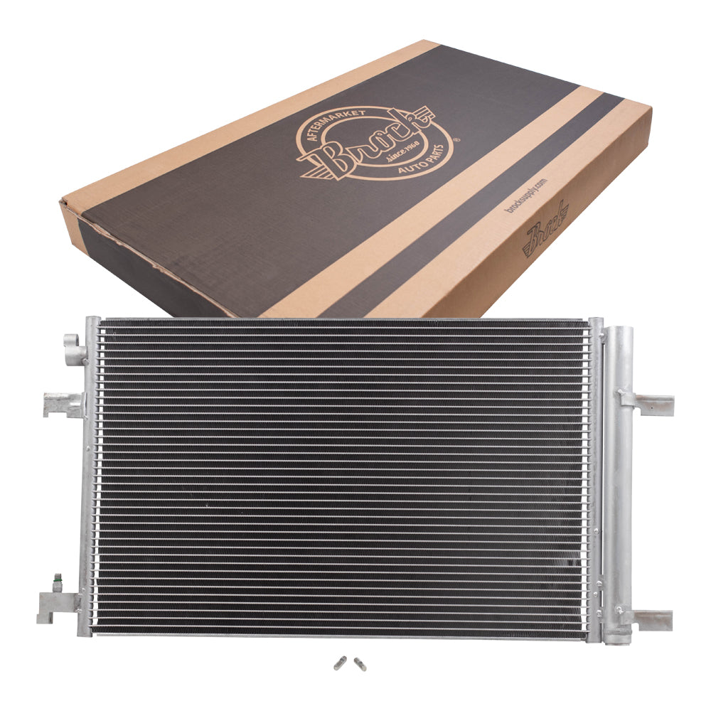 Brock Replacement Condenser Assembly Compatible with 2010-2016 LaCrosse