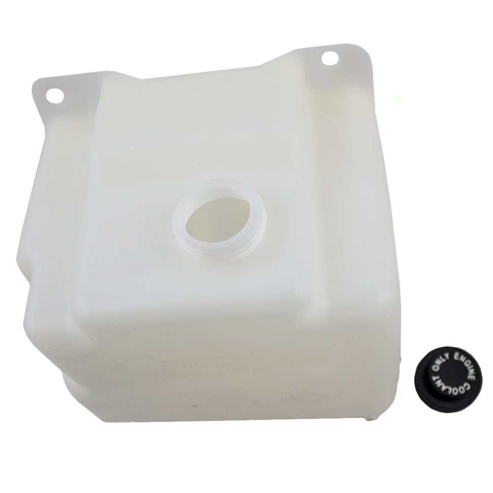 Brock Replacement Coolant Overflow Tank Recovery Bottle Expansion Reservoir Compatible with 1992-1999 Yukon Suburban 15650373