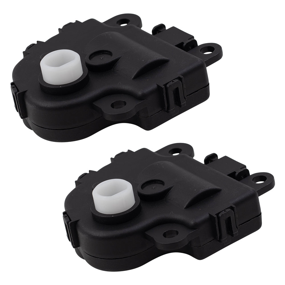 HVAC Heater A/C Air Inlet/Blend Door Actuator For 2004-2013 Impala 2014-2014 Impala Limited 2004-2007 Malibu 2008 Malibu Classic 2004-2007 Monte Carlo 2005-2013 Corvette 2005-2009 LaCrosse 2004-2009 XLR 2004-2008 Grand Prix 2 Piece Set