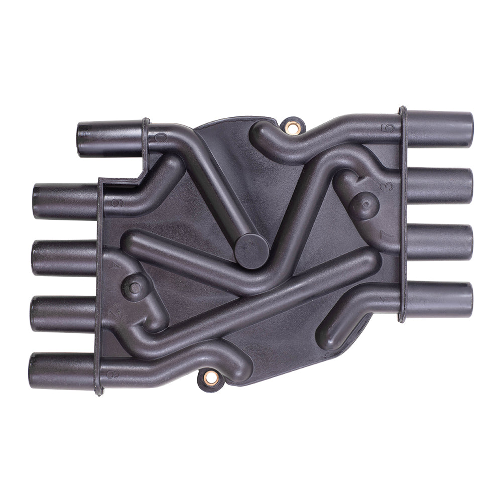 Brock Replacement Ignition Distributor Cap & Rotor Kit Compatible with 1996-2000 Tahoe Yukon C/K Series Pickup Truck 5.7L 10452459