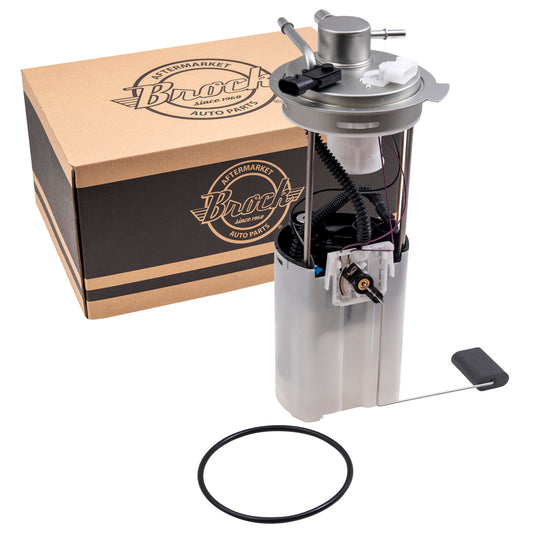 Brock Aftermarket Replacement Gasoline Fuel Pump Module Assembly Compatible With 2004-2006 GM Pickup With 96 Inch Bed