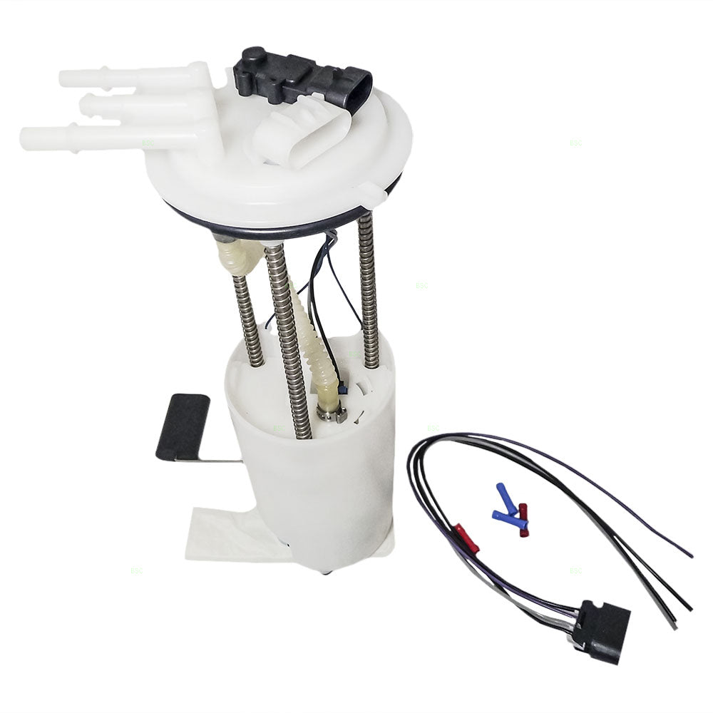 Brock Replacement Gasoline Fuel Pump Assembly with 2 Connectors Compatible with 1998 1999 2000 2001 2002 Express Savana 25314357