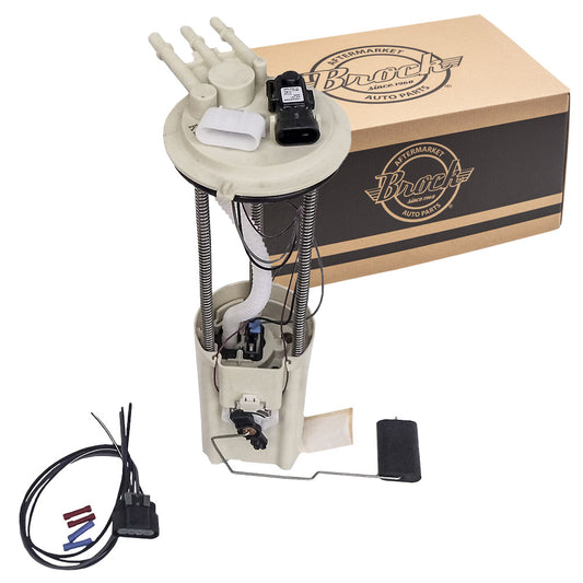 Brock Replacement Fuel Pump Module Assembly Compatible with 1996 S10 Sonoma Pickup Truck 4.3L 25163487