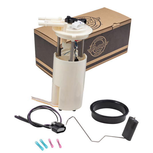 Brock Replacement Fuel Pump Module Assembly Compatible with 2000-2003 Tahoe Yukon without Flex Fuel 19153713