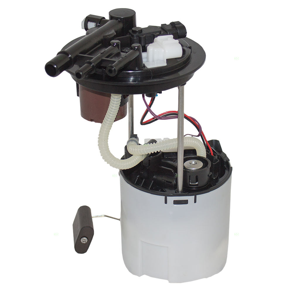 Brock Replacement Fuel Pump Module Assembly Compatible with 2007 2008 LaCrosse Impala Grand Prix 2007 Monte Carlo 3 Tube Ports with 2 Connectors