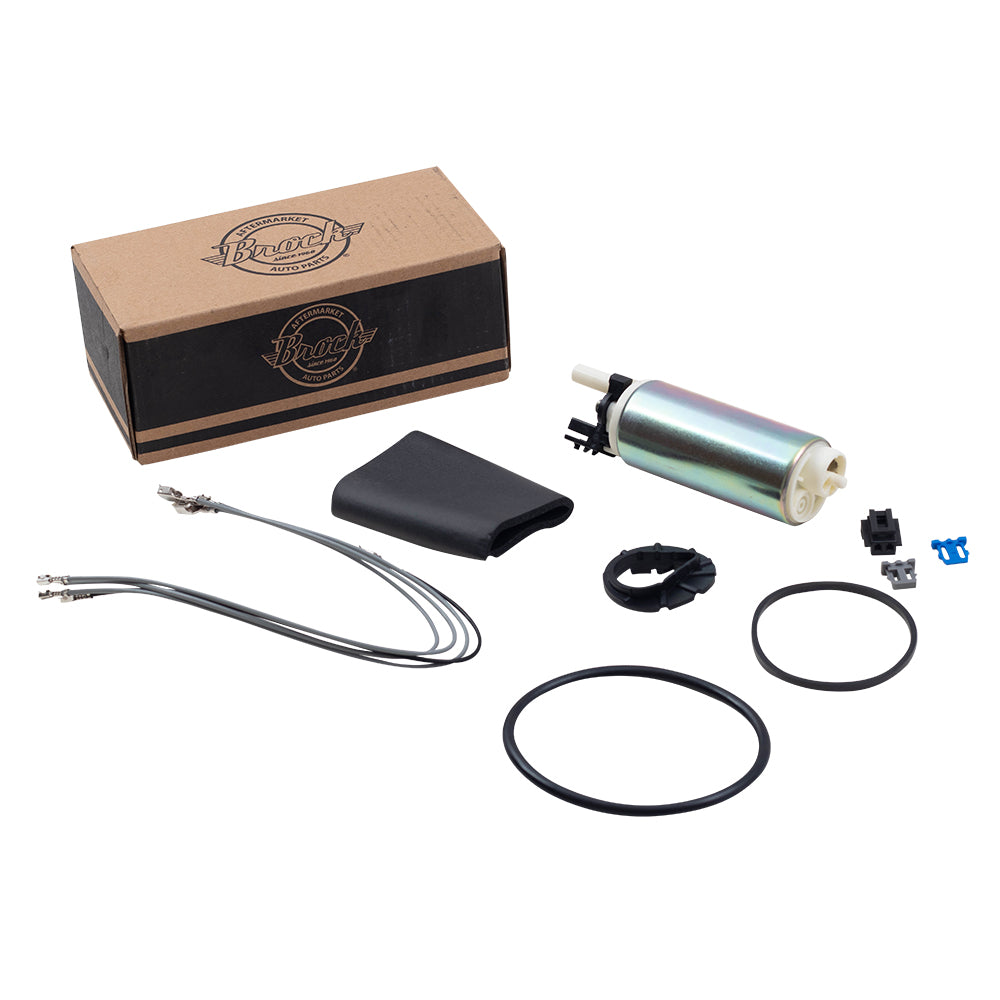 Brock Replacement Electric Fuel Pump with Installation Kit Compatible with 1990-1996 Grand Prix 25163468